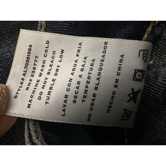 Austin Landing Denim Blue Jeans Wide Leg Pants Size 00 Women's - Picture 9 of 12